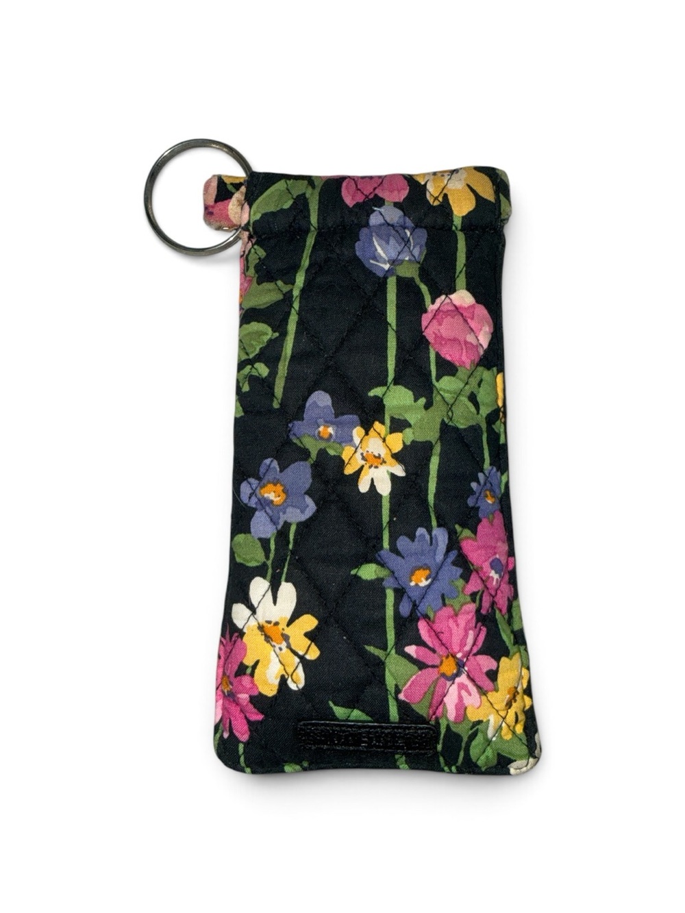Vera Bradley Wild Flower Garden Quilted Glasses Cotton Case